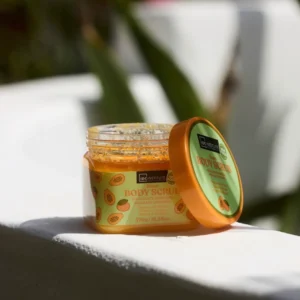 Scrub Exfoliant Pe Baza De Zahar Cu Papaya & Mango, IDC Institute, 470g