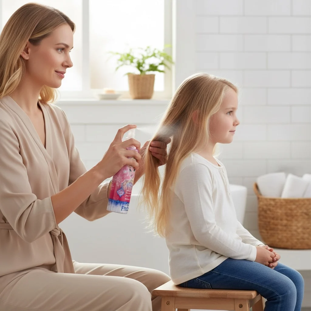 Spray Pentru Descurcarea Parului, Frozen, Copii, 400 Ml - imagine 3