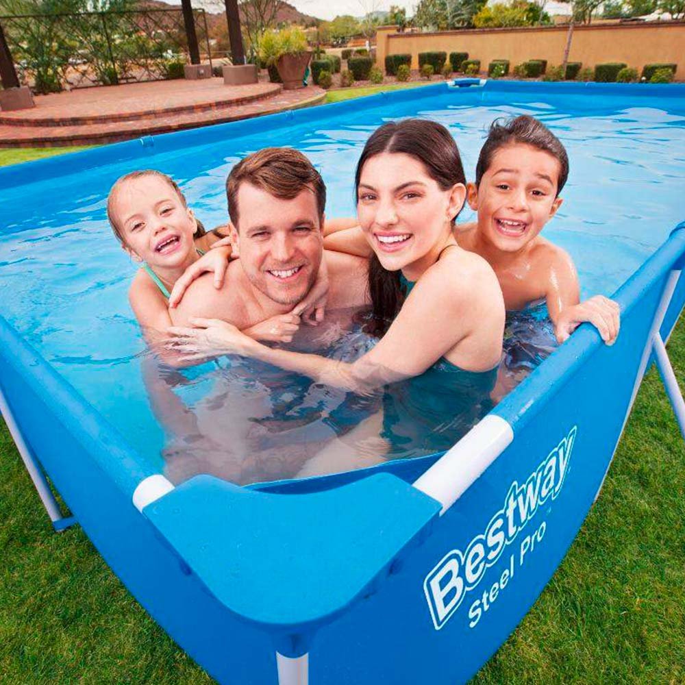 Piscina cadru metalic Bestway, 400x211x81 cm, 5.700 litri, cu pompa de filtrare - imagine 6