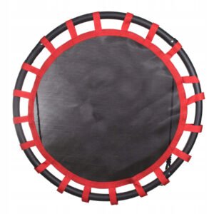 Leagan tip cuib Sersimo NS5, diametru 110cm, inaltime reglabila, pentru exterior, sarcina 100 kg, Rosu Negru