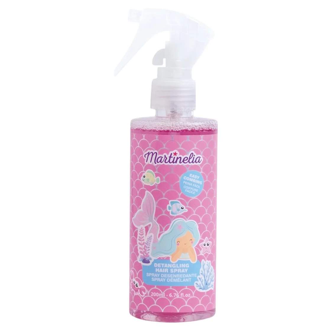 Spray Pentru Descurcarea Parului Let's Be Mermaid, Martinelia, 90035, 200 Ml