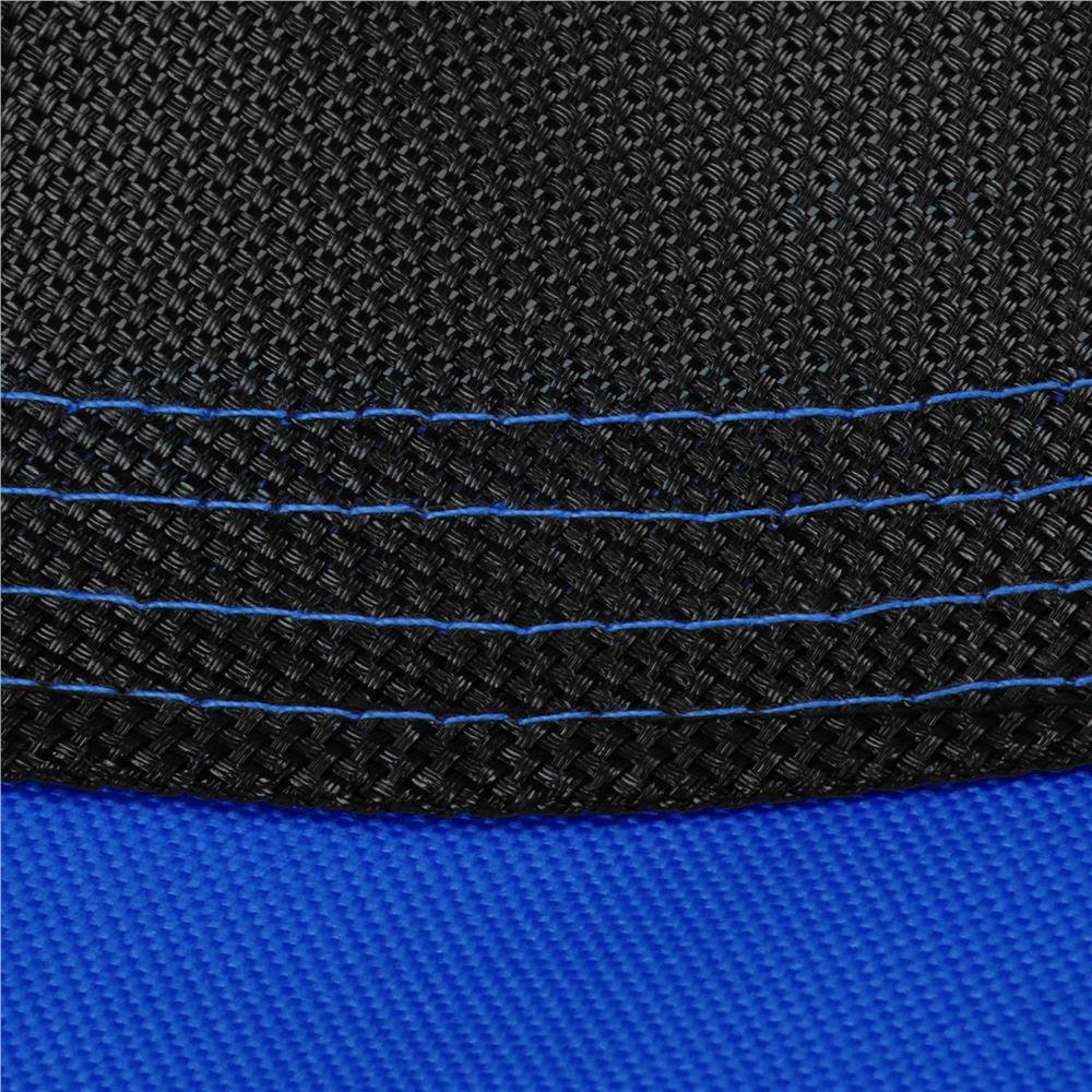 Leagan tip cuib Sersimo NS24, diametru 110cm, inaltime reglabila, pentru exterior, sarcina 150 kg, Albastru Negru - imagine 11