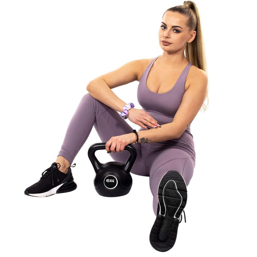 Gantera Kettlebell 6kg Neagra - imagine 7
