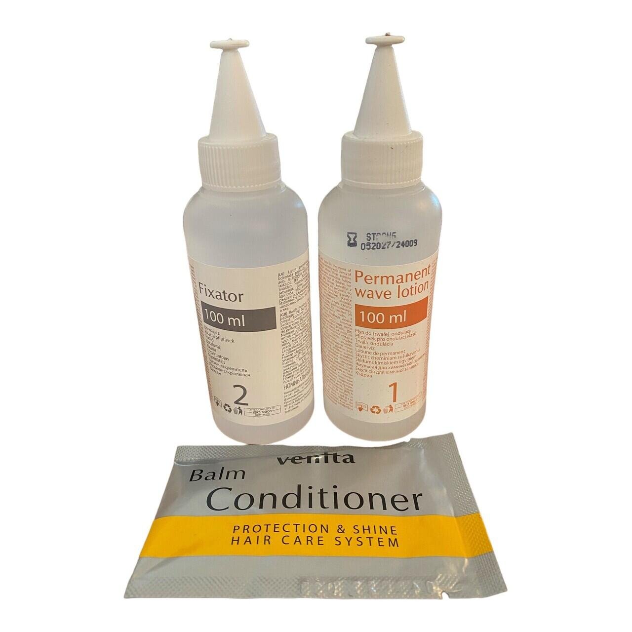 Solutie Permanent Perfect Wave, Fixare Puternica, 100+100ml - imagine 2
