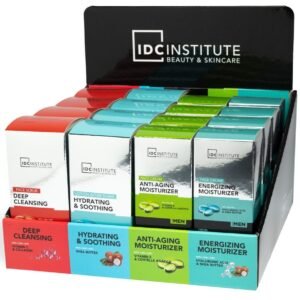 Expozitor cu 16 produse ingrijire personala barbati, IDC Institute 308900