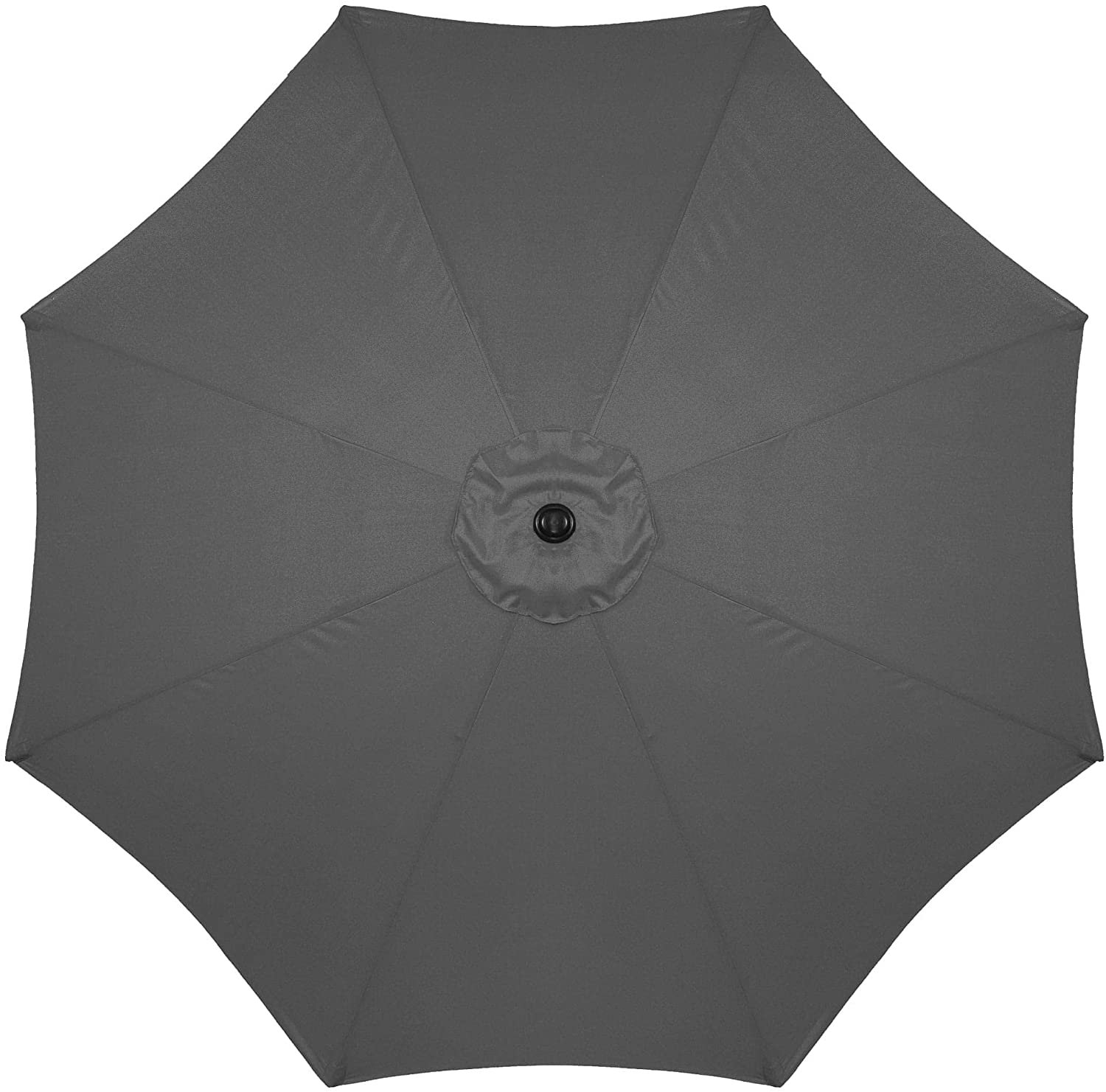 Umbrela terasa gradina, cu manivela si inclinare, GU200, diametru 300cm, gri antracit - imagine 6