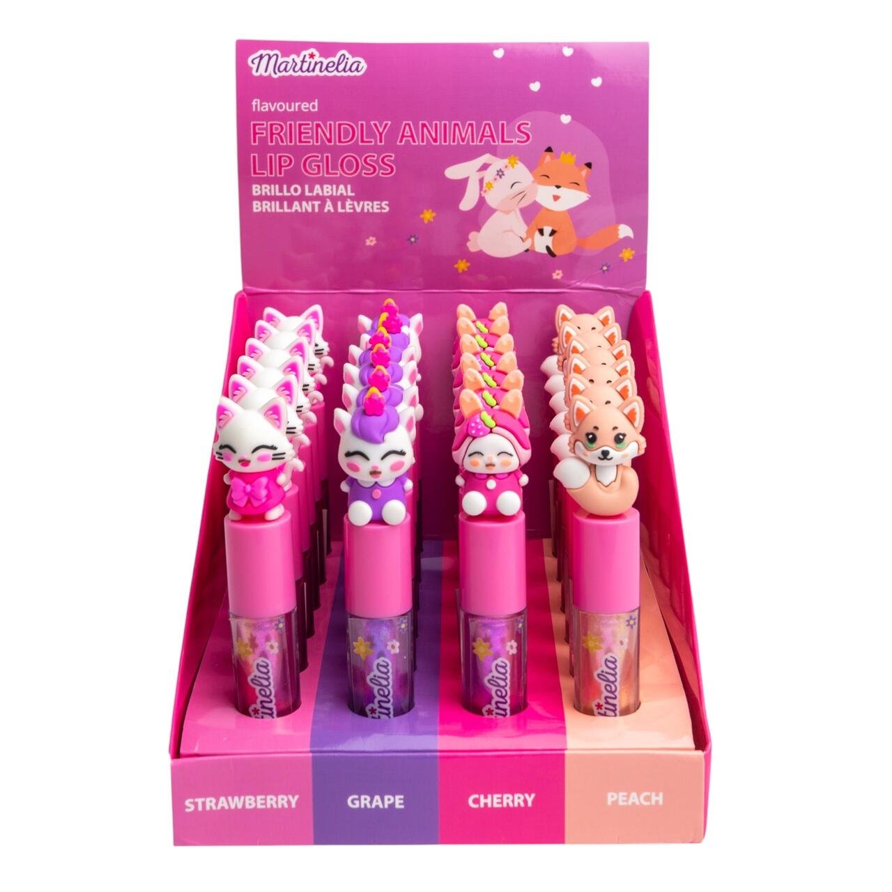 Luciu de buze Friendly Animals, 44108, Set 24, Martinelia - imagine 3