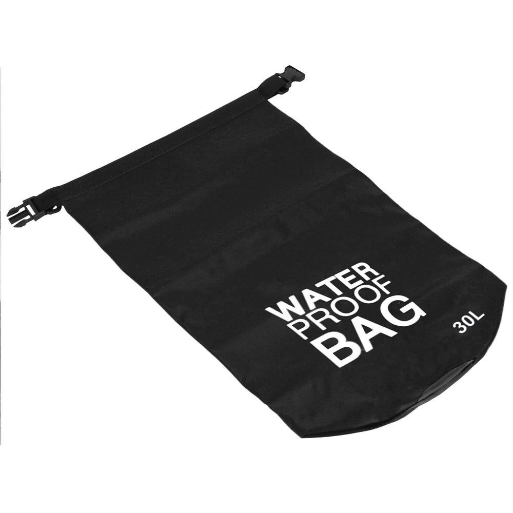 Geanta de plaja sau navigatie, impermeabila, 30 litri, negru - imagine 4
