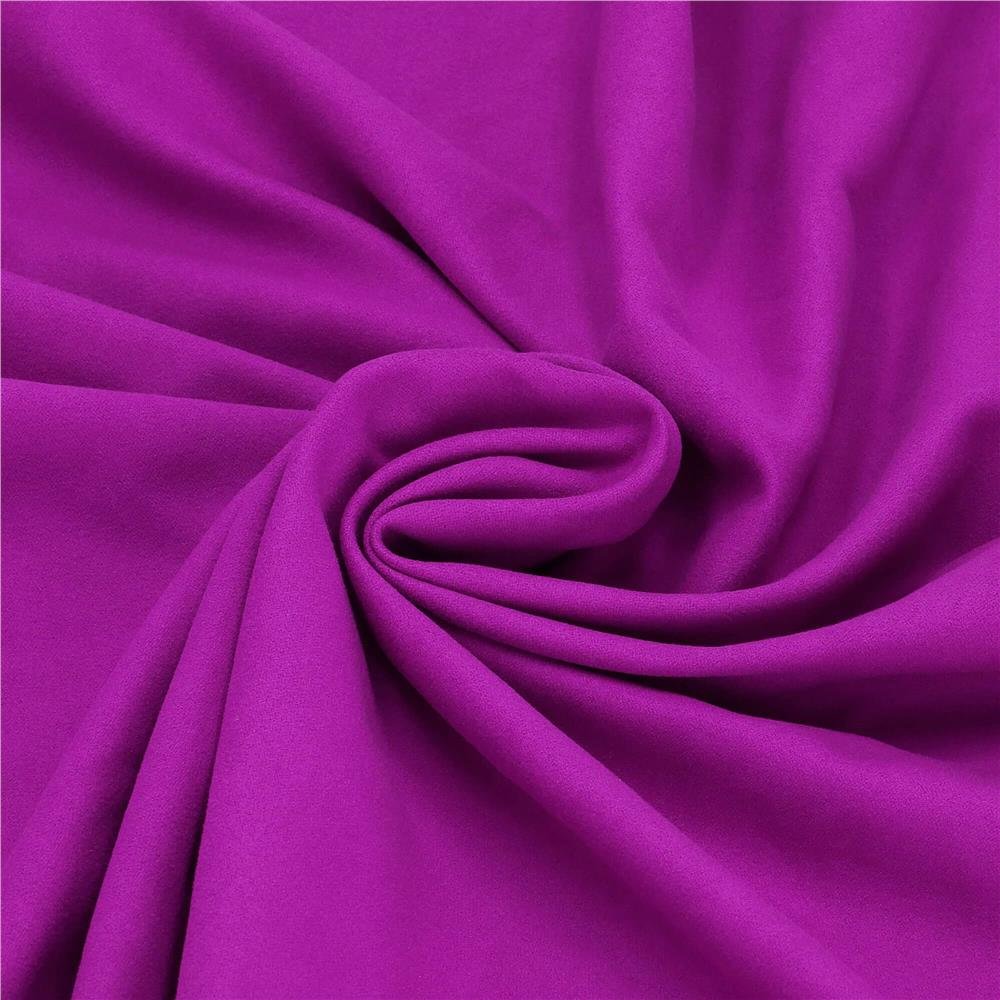Prosop de plaja cu uscare rapida, husa de transport, 75x150cm, violet - imagine 16