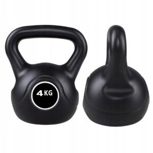 Gantera Kettlebell 4kg Neagra
