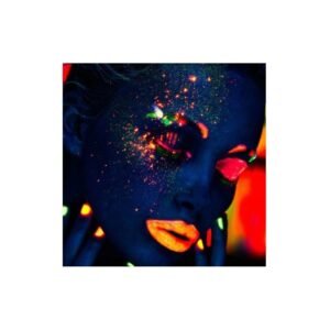Creion cu sclipici, pentru fata si corp -UV reactiv – Ice Blue Glitter me Up! Paint Glow