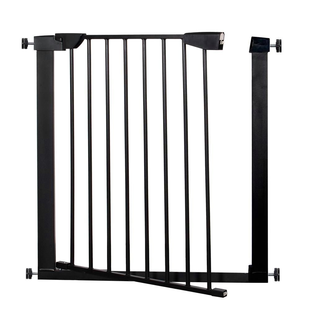 Poarta de siguranta Safety Gate pentru scari, ajustabila 89-96 cm, din otel, neagra - imagine 3