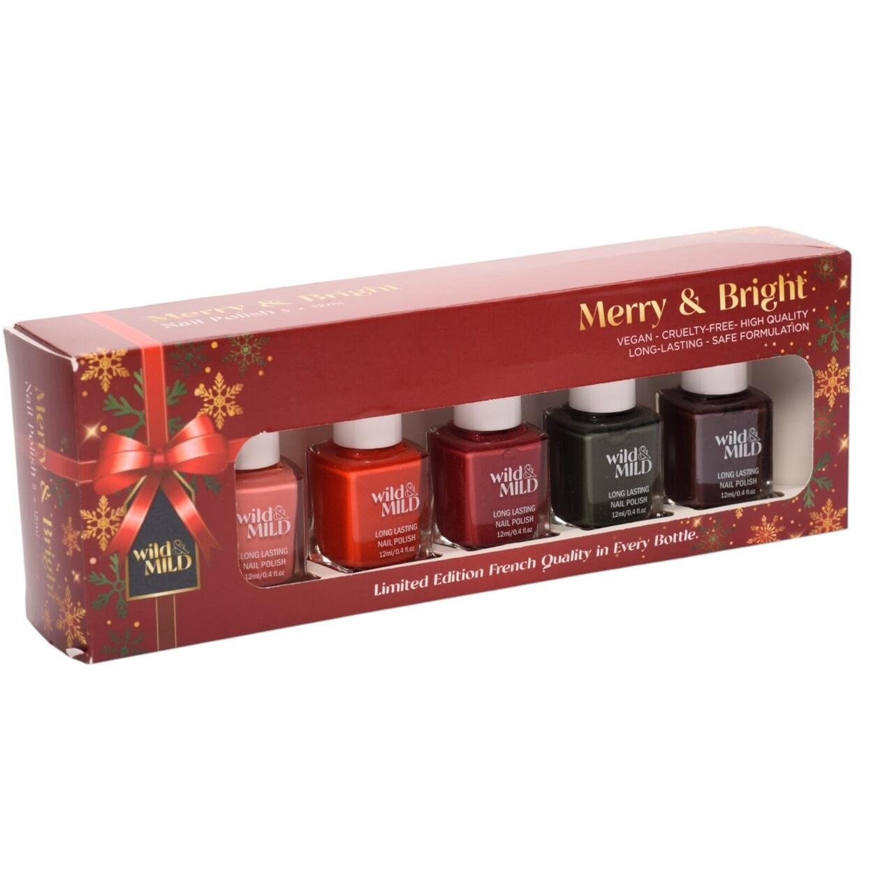 Set Merry & Bright, 5x12ml Limited Edition – Christmas Collection, 63065, Wild&Mild - imagine 7