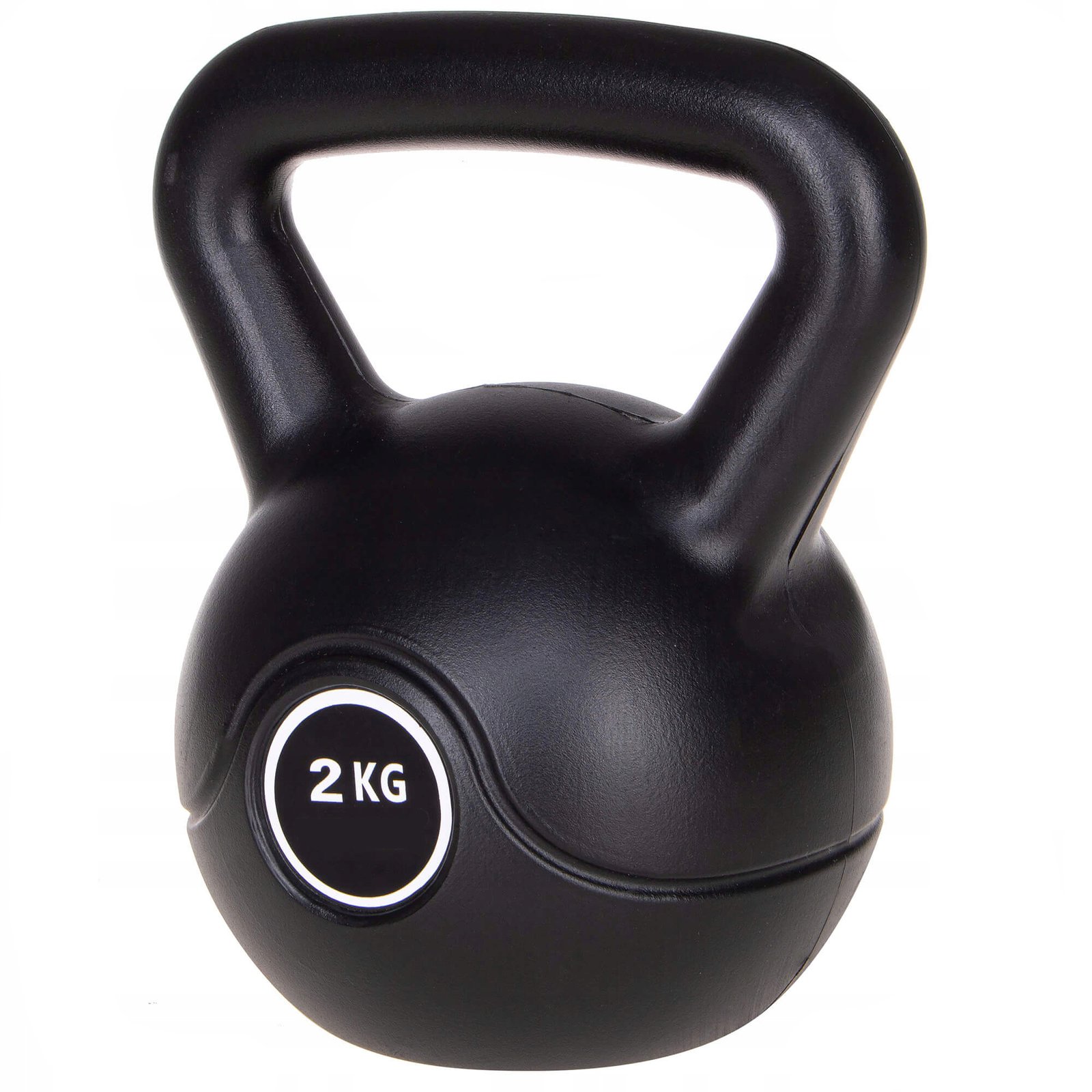 Gantera Kettlebell 2kg Neagra - imagine 2