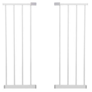 Poarta de siguranta Safety Gate pentru scari, ajustabila 132-141 cm, din otel, alba