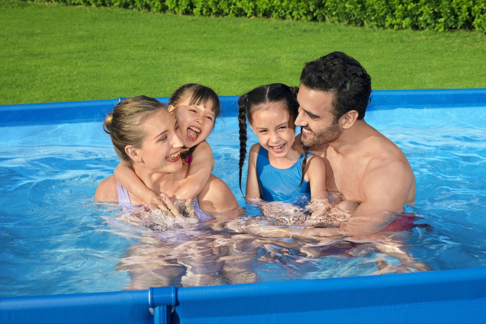 Piscina cadru metalic Bestway, 259x170x61 cm, 2.300 litri - imagine 4
