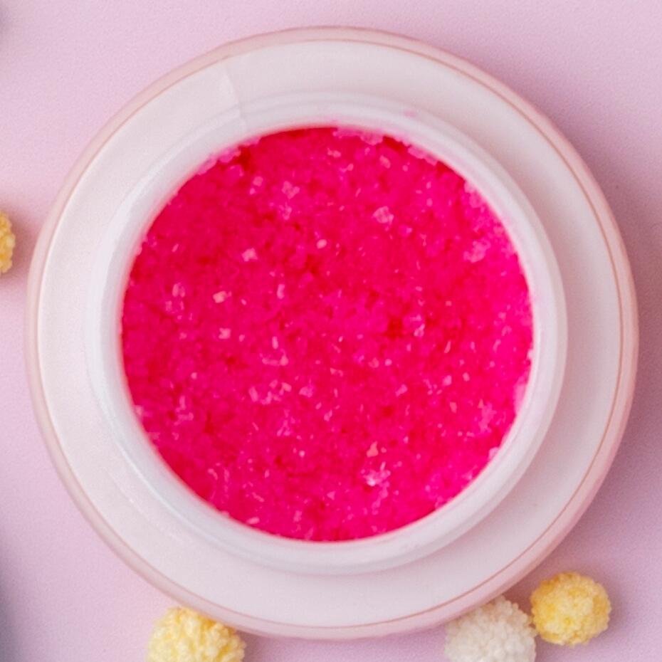 Scrub de buze Candy Sugar 12207 cu aroma de capsuni, IDC Institute - imagine 4