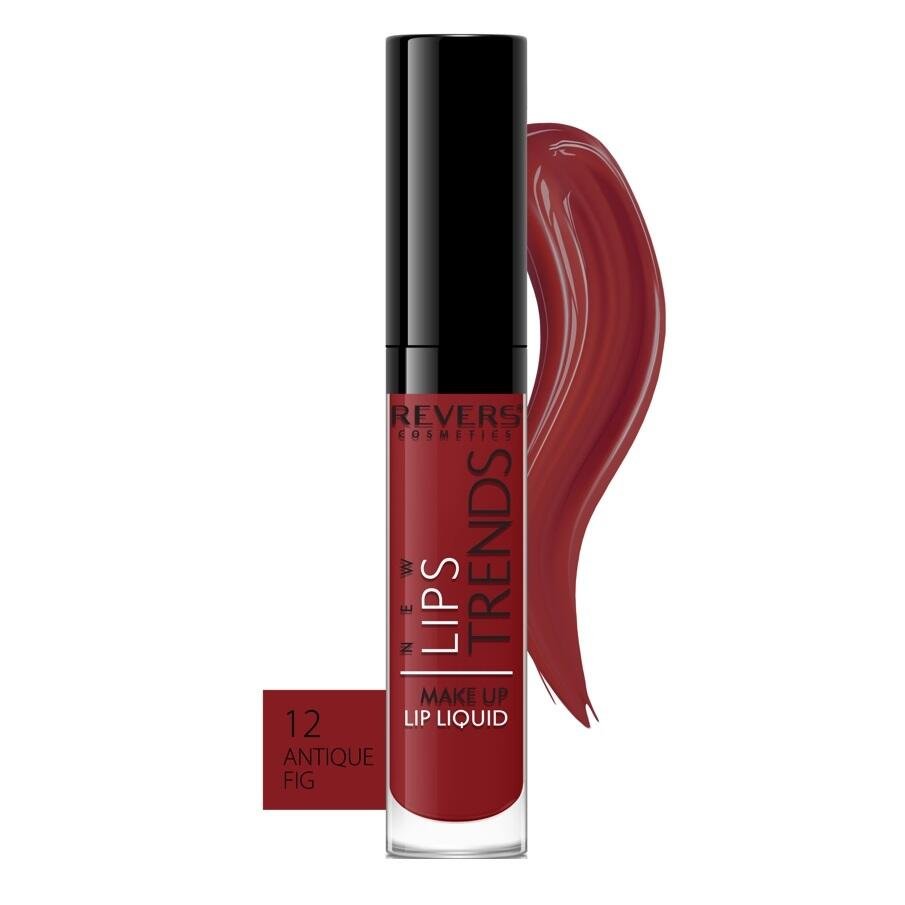 Ruj lichid New Lips Trends, Revers, Nr 12 Antique Fig - imagine 2