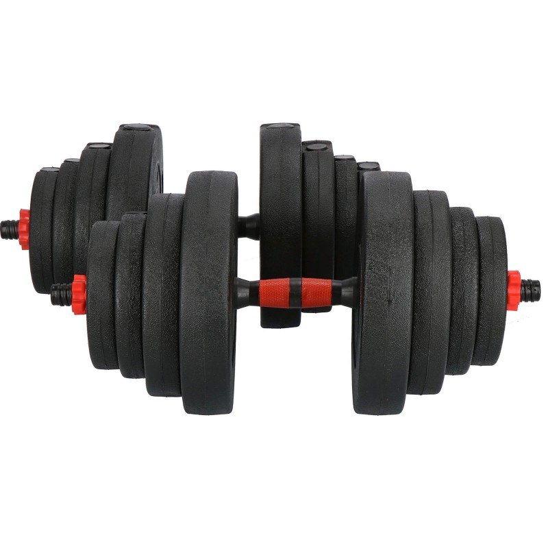 Set gantere si haltera reglabile Sersimo, 40kg - imagine 7
