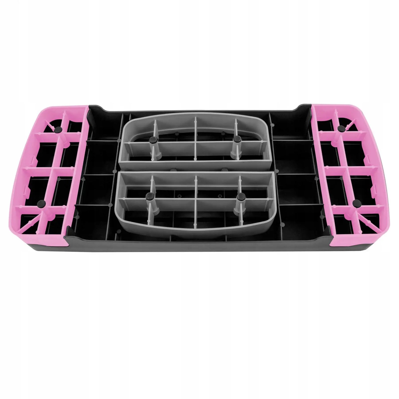 Stepper aerobic, ajustabil in 2 trepte, gri/roz, greutate maxima 250 kg, cu covoras de protectie - imagine 7