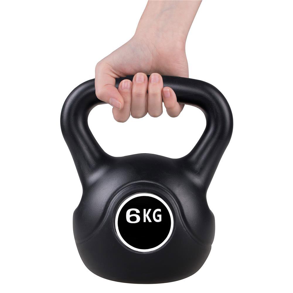 Gantera Kettlebell 6kg Neagra - imagine 4