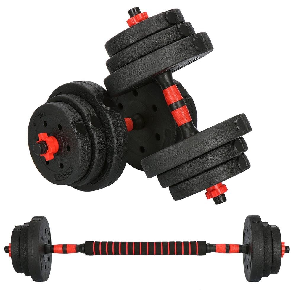 Set gantere si haltera reglabile Sersimo, 20kg - imagine 2