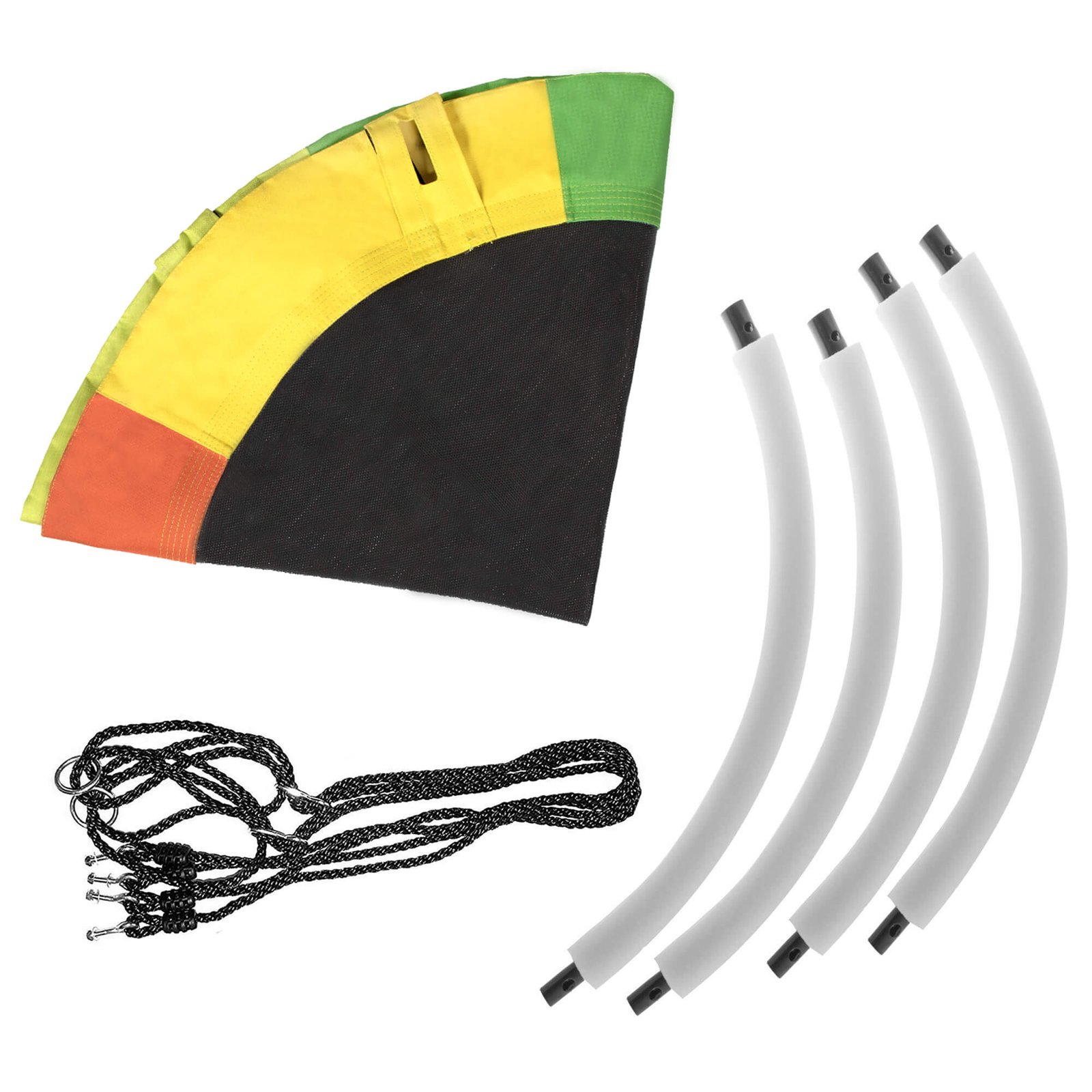 Leagan tip cuib Sersimo NS18, diametru 100cm, inaltime reglabila, pentru exterior, sarcina 120 kg, multicolor - imagine 6