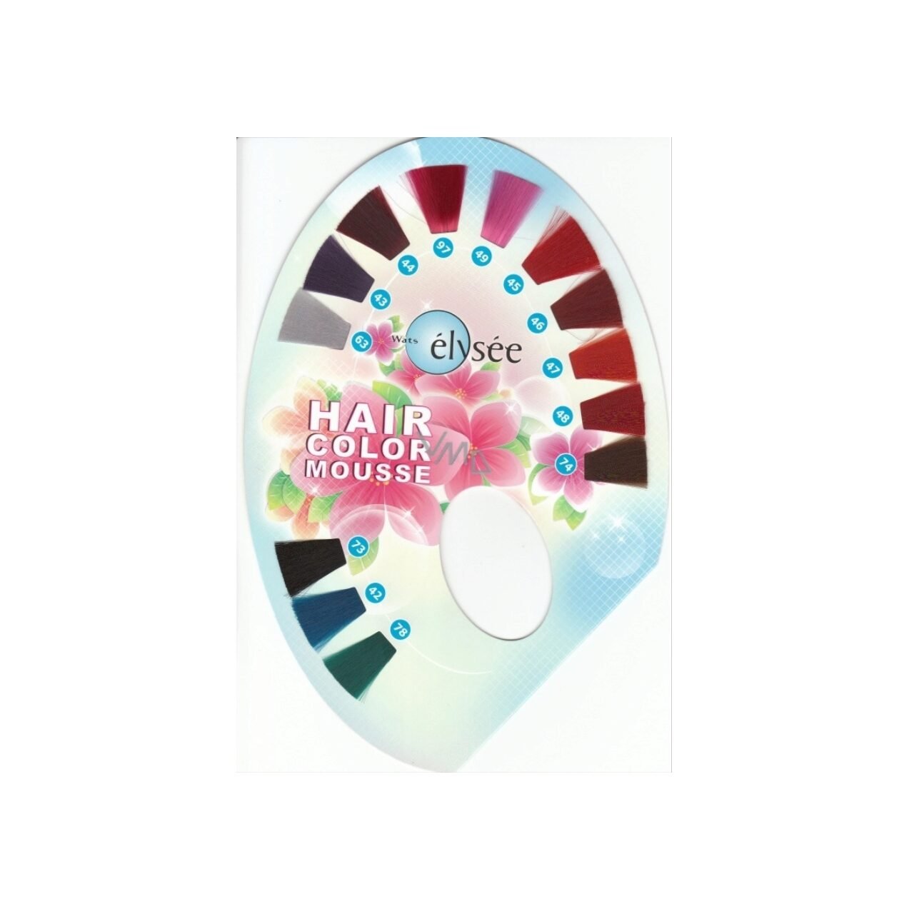 Spuma Coloranta pentru Par, Elisee, Nr.78, Turquoise, turcoaz - imagine 3