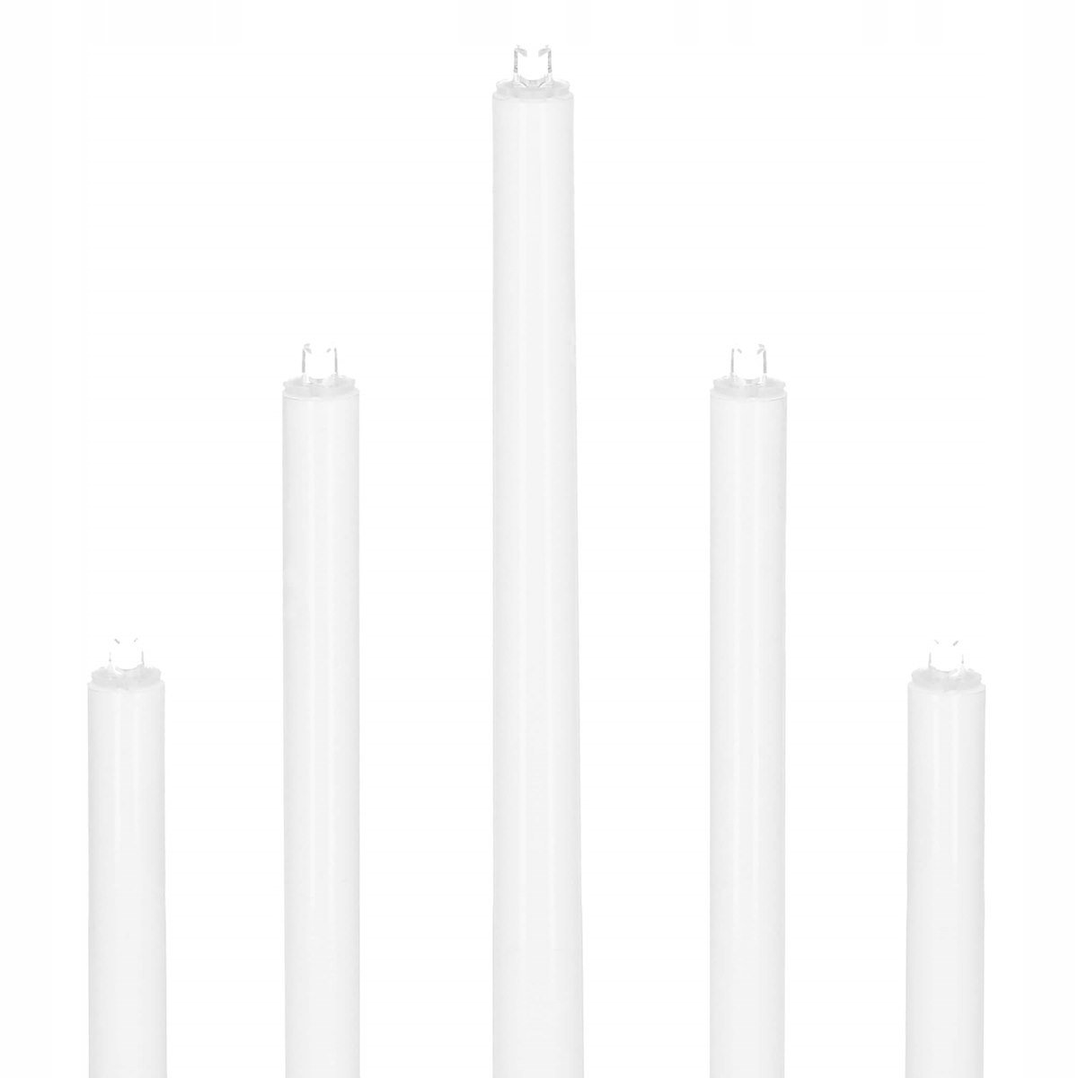 Sfesnic de Advent cu 7 lumanari LED, lumina alb cald, alimentare cu baterii, 21x20 cm - imagine 11