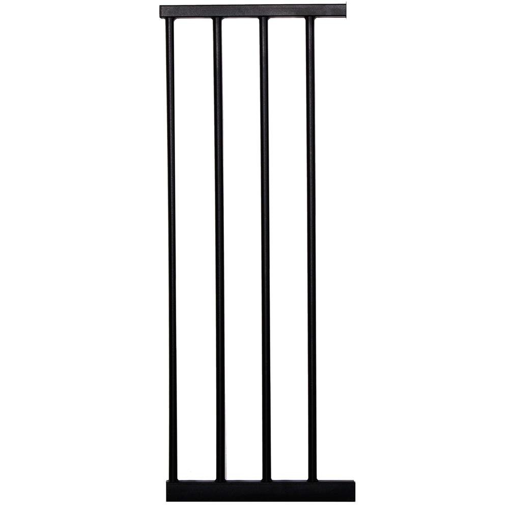 Poarta de siguranta Safety Gate pentru scari, ajustabila 103-110 cm, din otel, neagra - imagine 5