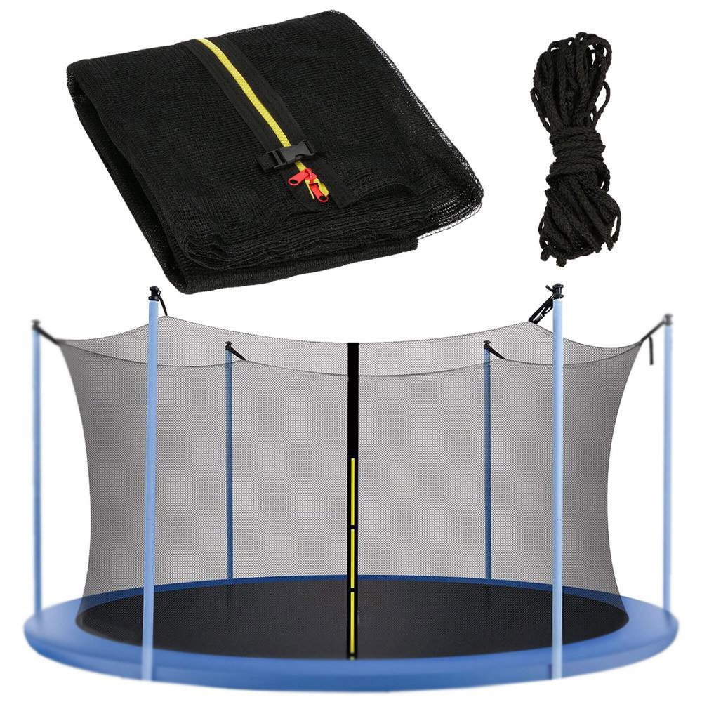 Plasa de siguranta si protectie trambuline, 244cm cu 6 stalpi interiori - imagine 4