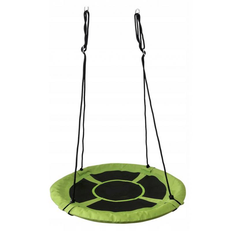 Leagan tip cuib Sersimo G-Line, 100cm, inaltime reglabila, 150 kg, Verde Negru - imagine 3