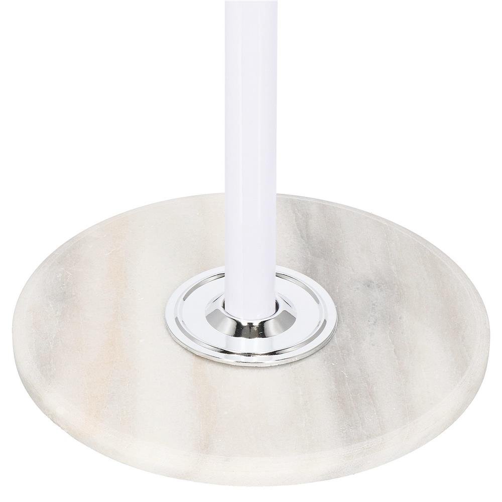 Cuier tip pom din metal Sersimo, 12 agatatoare, 174cm, alb - imagine 4