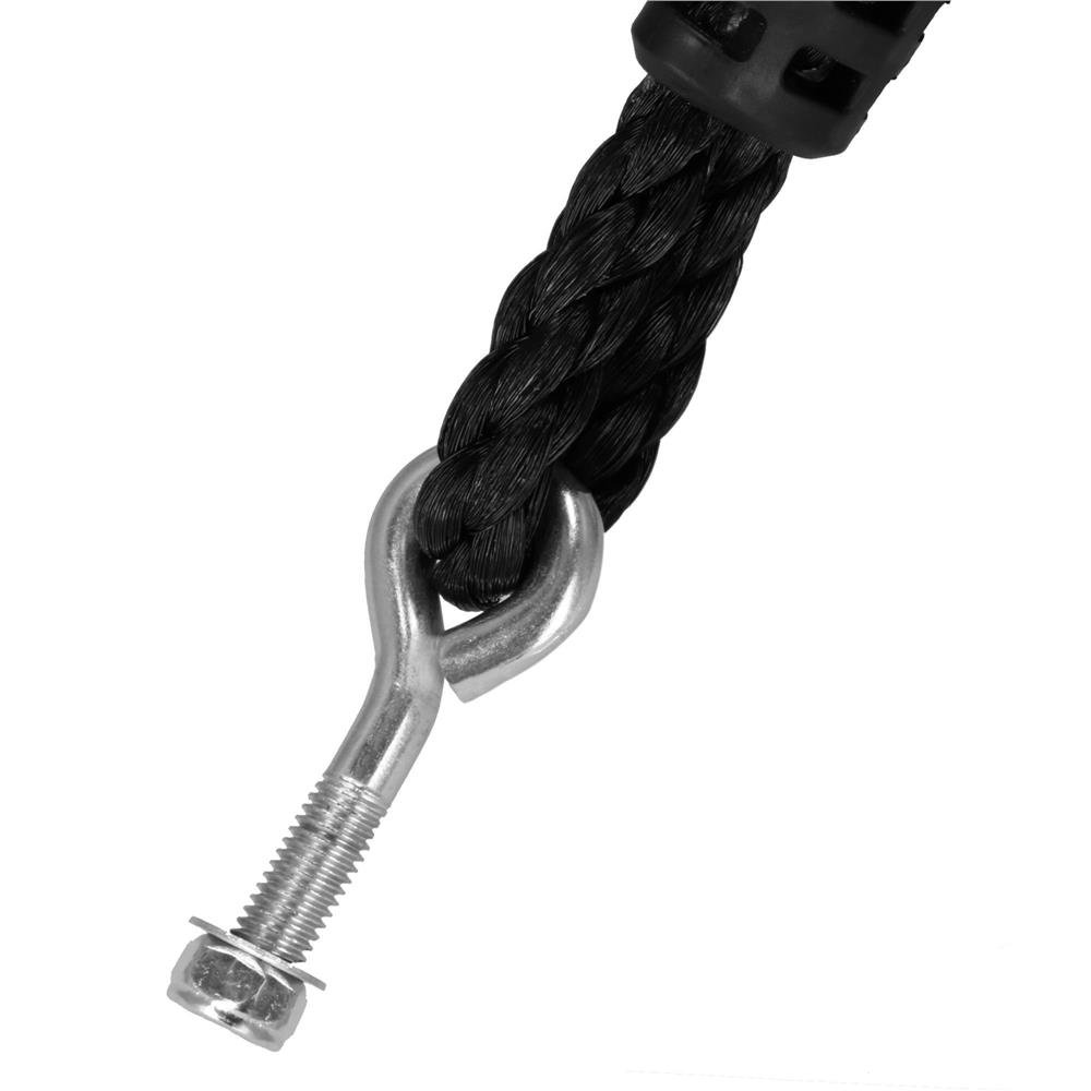 Leagan tip cuib Sersimo NS24, diametru 110cm, inaltime reglabila, pentru exterior, sarcina 150 kg, Albastru Negru - imagine 5