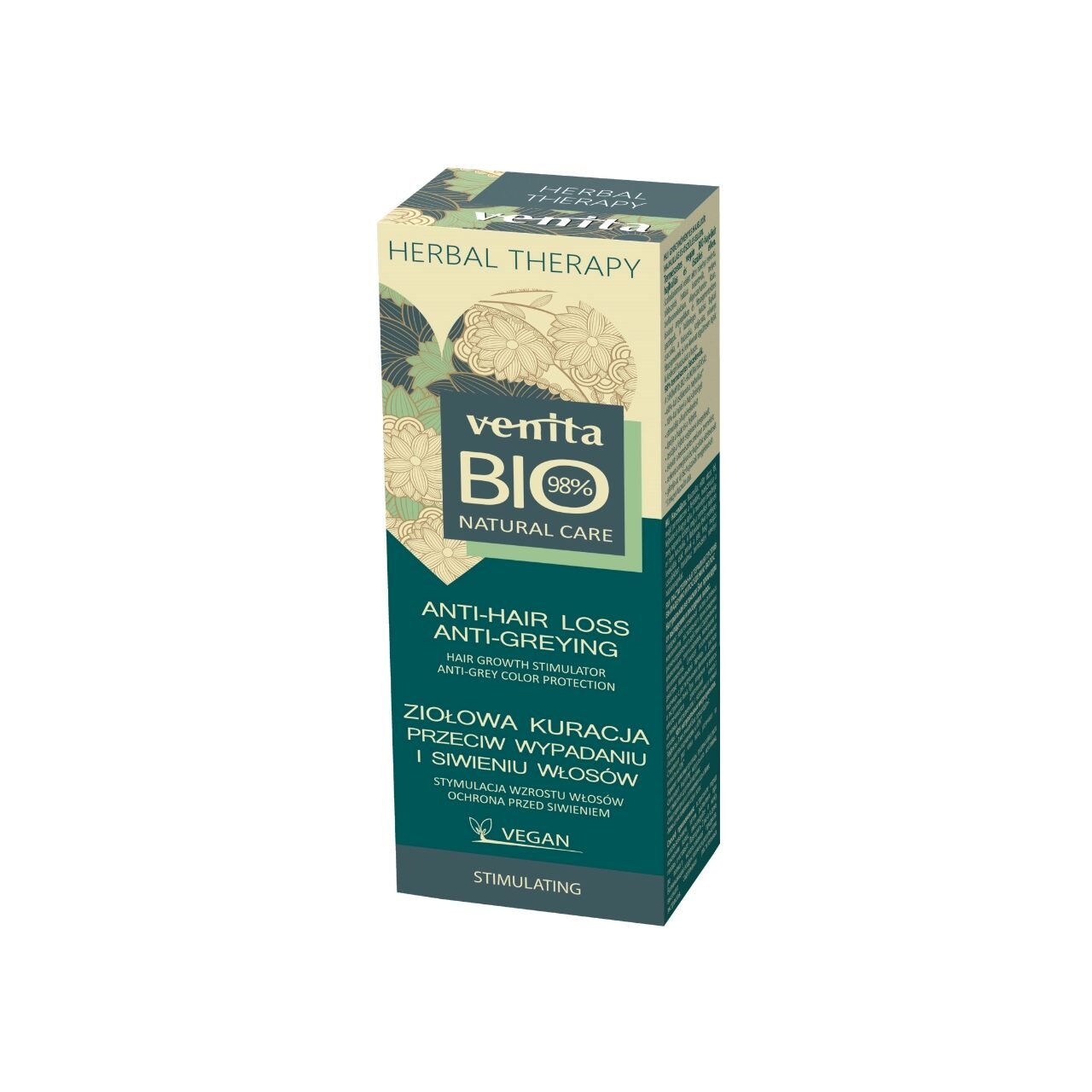 Tratament impotriva caderii parului si a incaruntirii, 98% Natural, Venita, 200ml - imagine 2