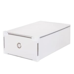 Set 10 cutii organizare pentru pantofi, 31x20x11, transparent
