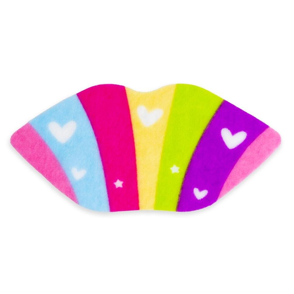 Mască pentru buze hidratantă, efect de volum, Rainbow Unicorn, Plumping Effect, IDC Institute, 90017, 10g - imagine 2
