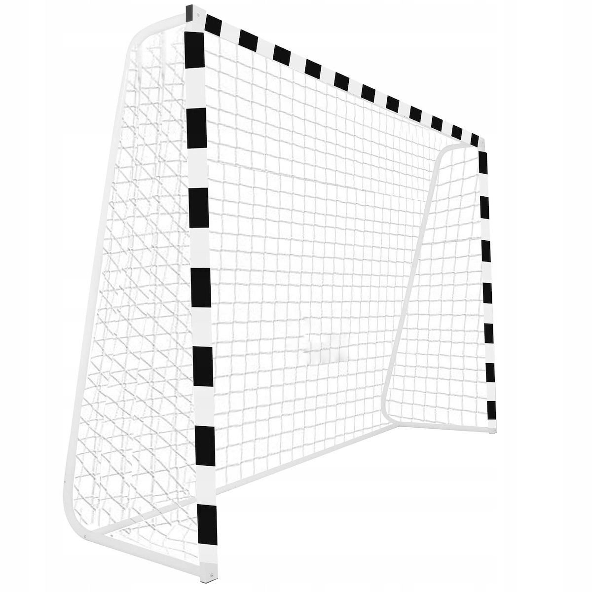 Poarta de fotbal din otel, 200x300cm, profil 38mm, cu elemente de fixare - imagine 3