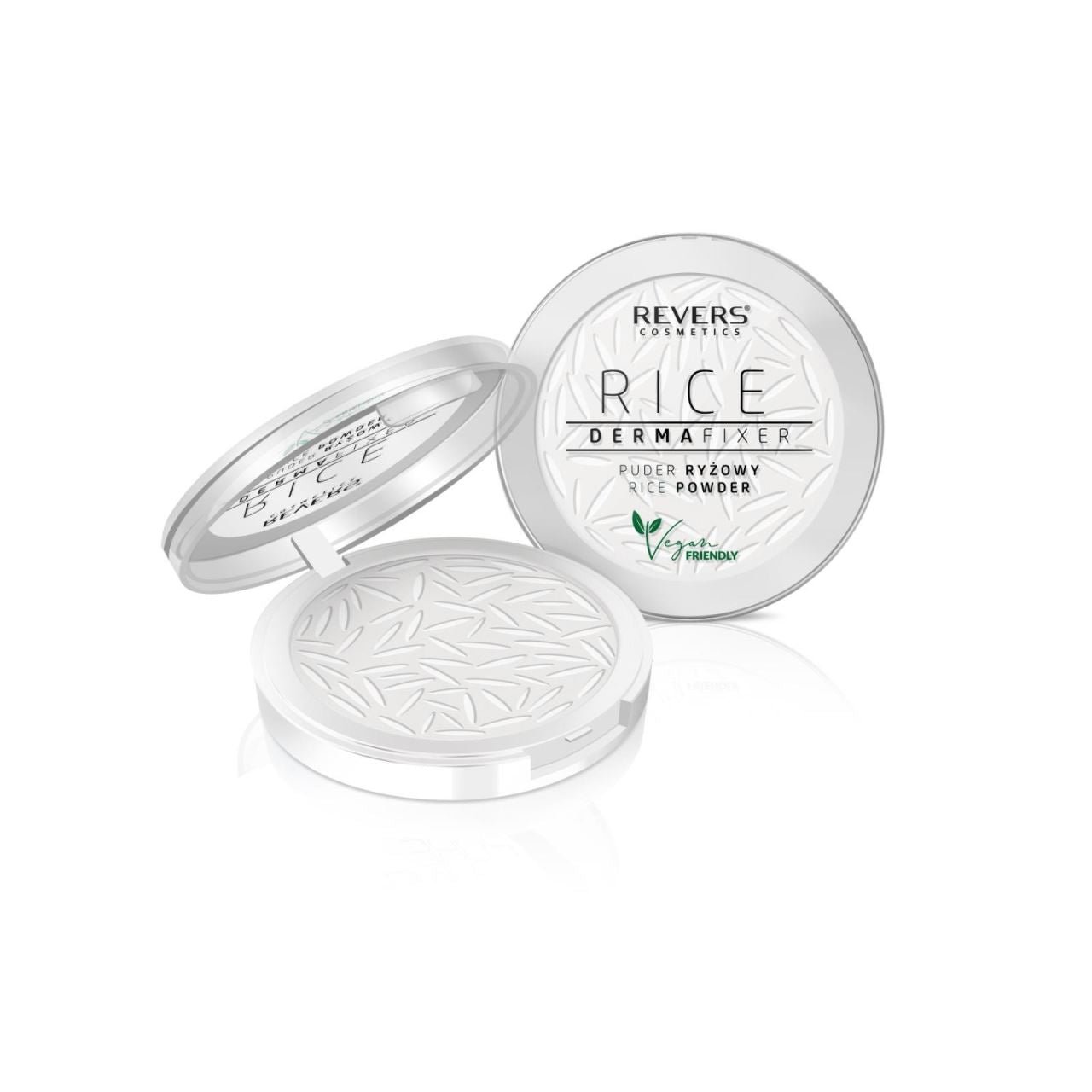 Pudra matifianta vegana orez Derma Fixer Revers 10 g - imagine 3