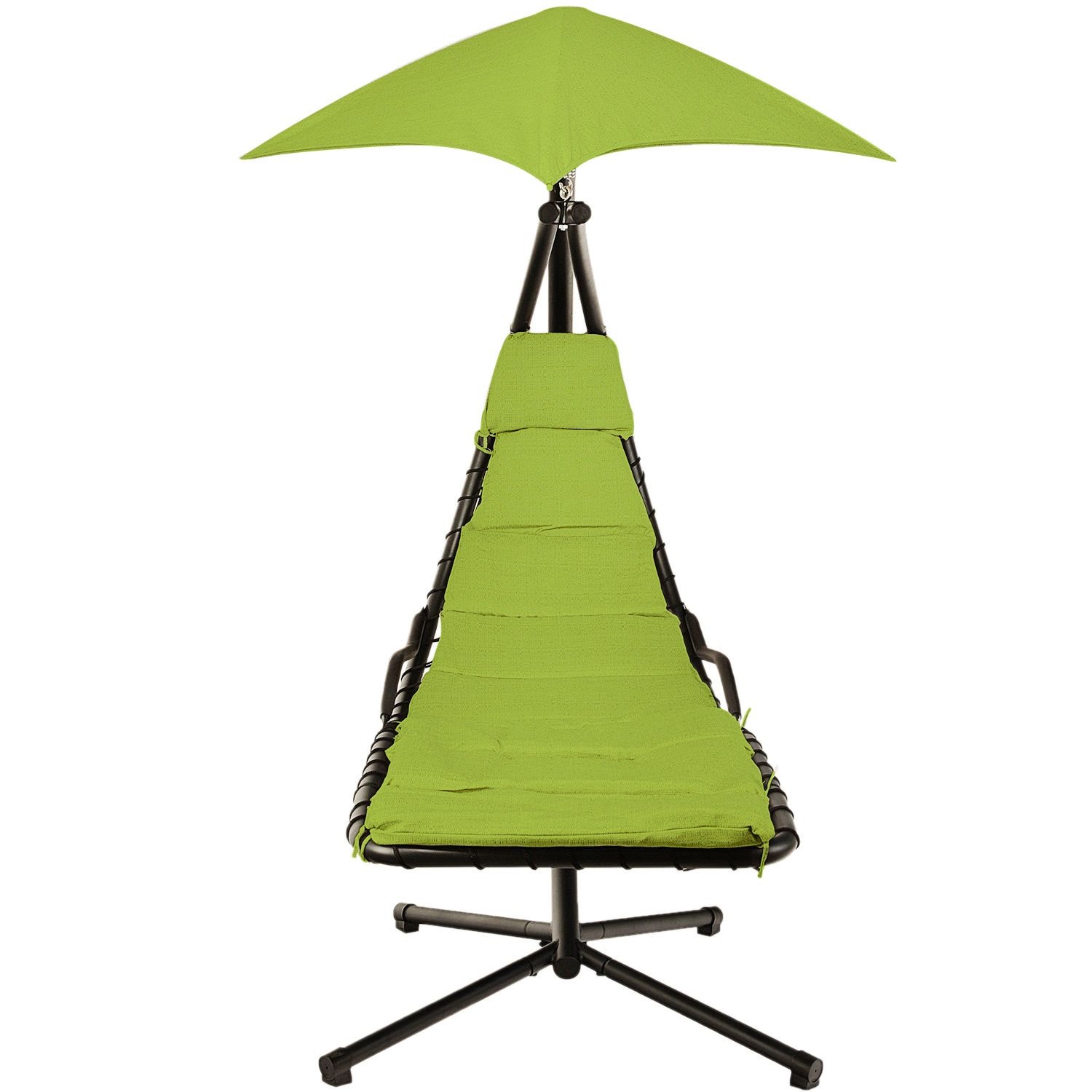 Leagan balansoar pentru gradina sau balcon, Bora Bora, 190x100x220 cm, verde - imagine 2