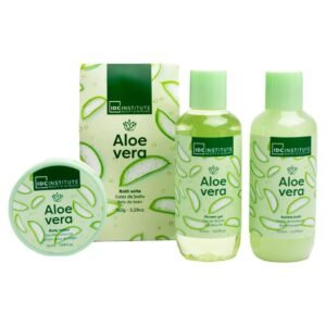 Set cu produse de baie Aloe Vera Travel Essential, IDC Institute, 44157