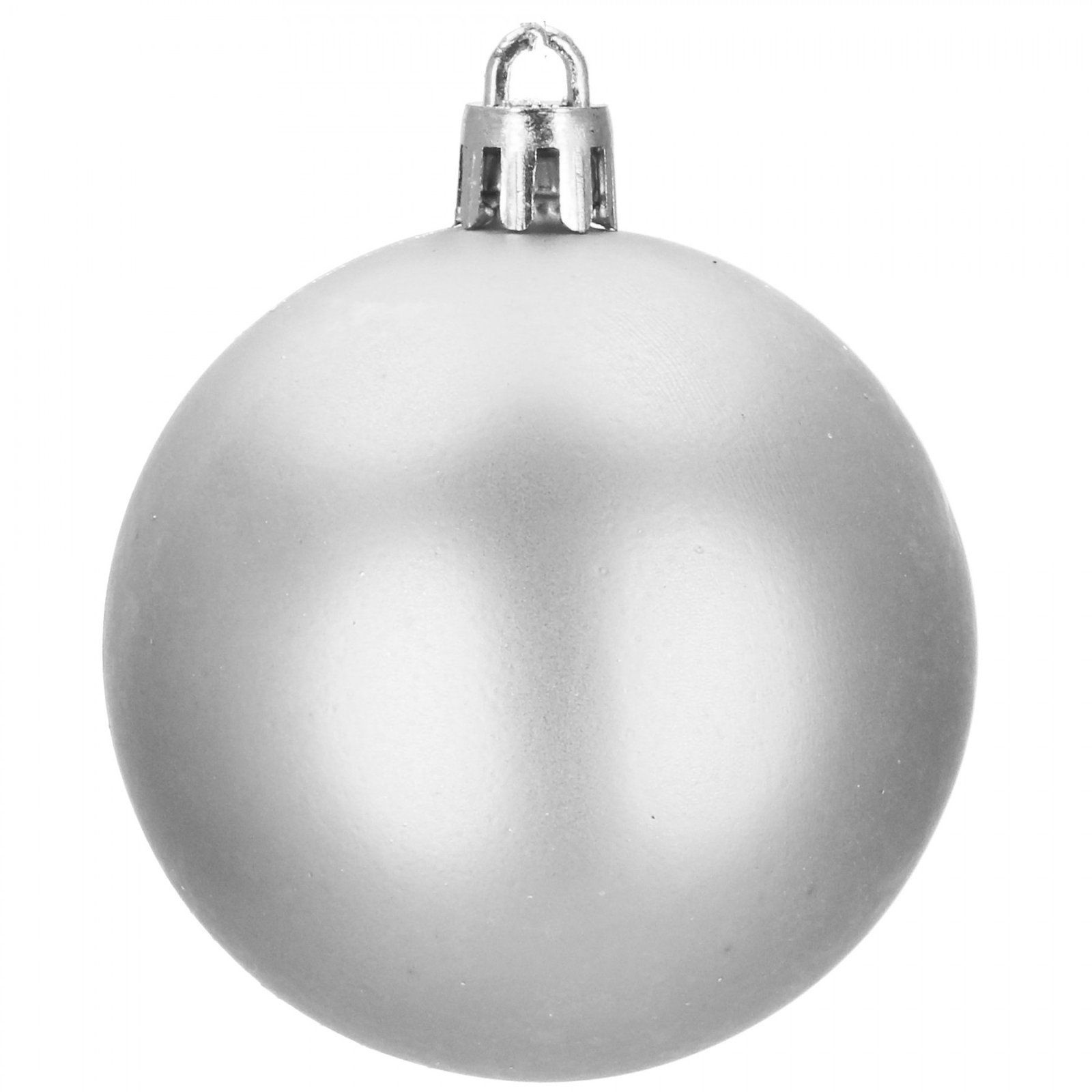 Set globuri si decoratiuni de Craciun, 100 piese, diverse dimensiuni cu stea, argintiu - imagine 7