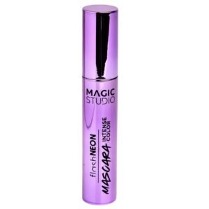 Set 4 bucati Mascara Neon Intense Color, Magic Studio 50519, 10 ml – albastru, mov, rosu, verde)