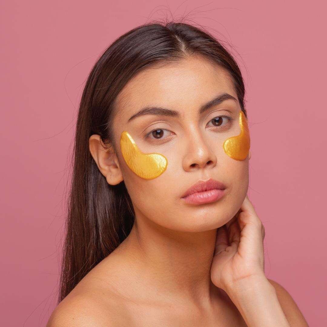Masca pentru ochi cu efect de stralucire si anti-imbatranire Gold Collagen IDC Institute 3420, 8 g - imagine 5
