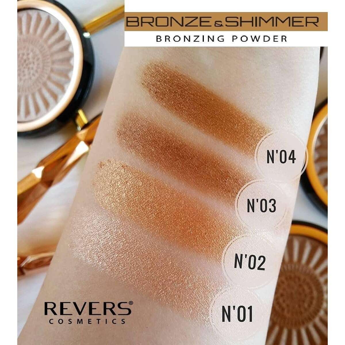 Pudra bronzanta, Bronze and Shimmer, Revers, 9g, 4 - imagine 3