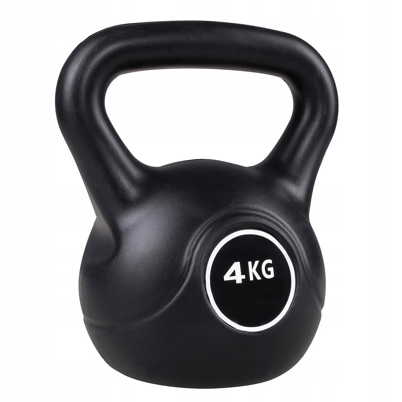Gantera Kettlebell 4kg Neagra - imagine 5