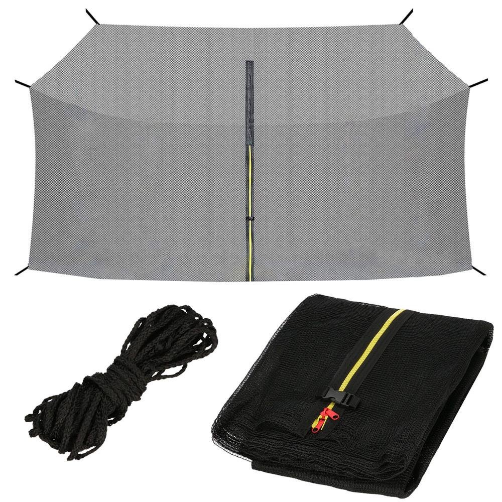 Plasa de siguranta si protectie trambuline, 244cm cu 6 stalpi interiori - imagine 2