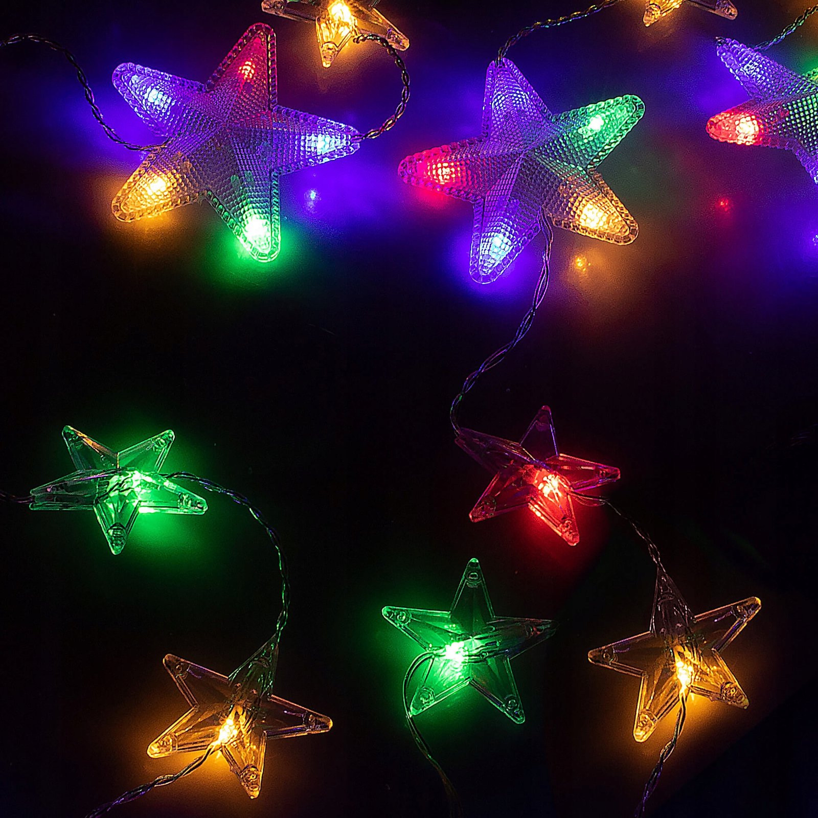 Instalatie lumina tip perdea cu 180 LED-uri, 2m, pentru interior/exterior, iluminare multicolor - imagine 12