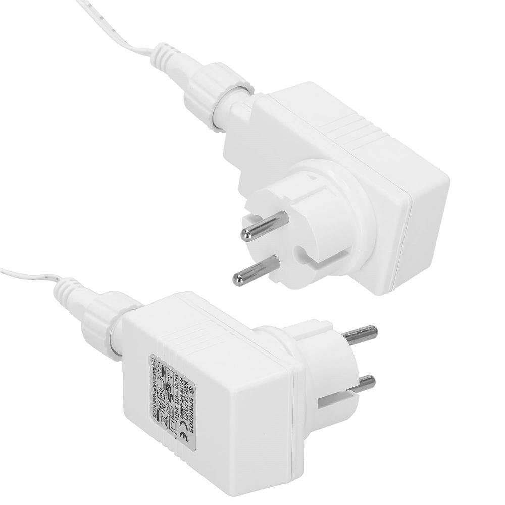 Ghirlanda luminoasa tip perdea cu flash 500 LED-uri, 20m, pentru interior/exterior, iluminare multicolora - imagine 5