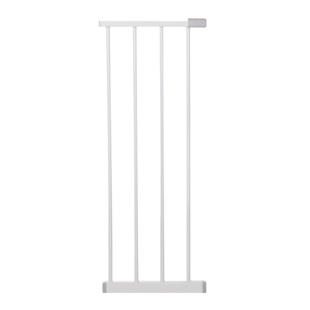 Poarta de siguranta Safety Gate pentru scari, ajustabila 104-113 cm, din otel, alba - imagine 4